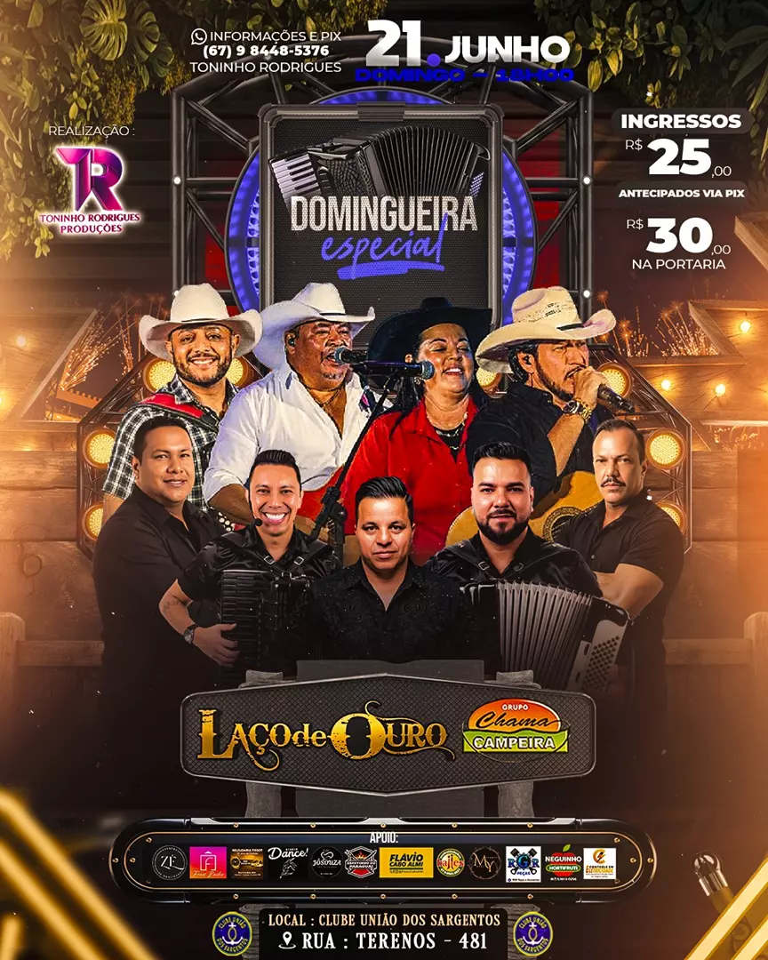 Domingueira Especial da Sede Social
